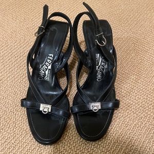 Ferragamo Wedge Sandals